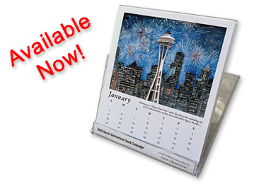 2025 Sarah Clementson Desk Calendar