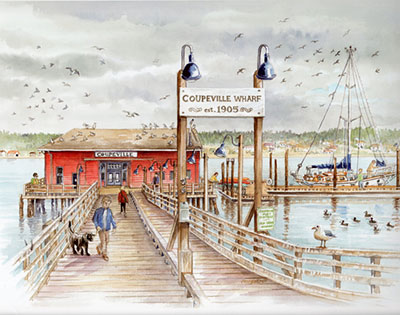 Old Grain Wharf - Limited Edition Print