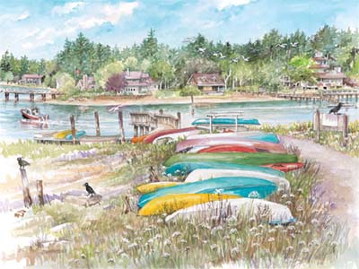 Port Madison, Bainbridge Island - Limited Edition Print