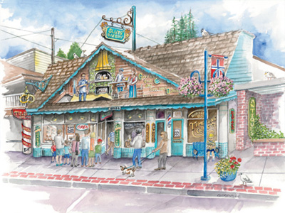 Sluys' Bakery, baking since the 1900's - Limited Edition Print