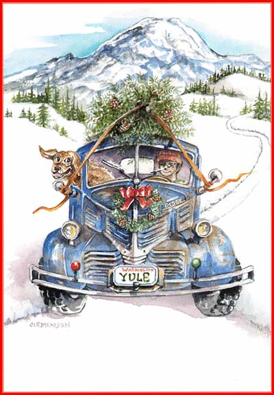 S-60 Merry Christmas - Christmas Cards - Baker's Dozen