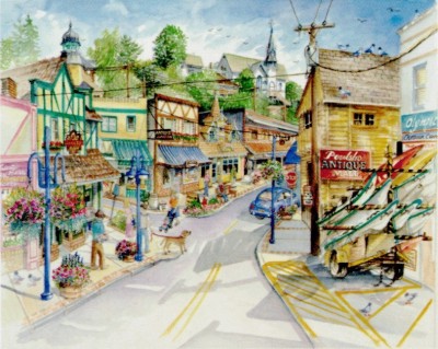 Antique Junction, Poulsbo Limited Edition Print